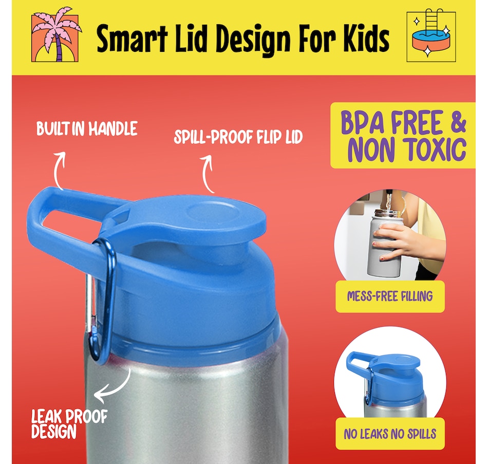 Image 119949_ALTMORE9.jpg, Product 119-949 / Price $29.99, 5-Minute Craft Water Bottle Kit (2-pack) from 5-Minute Crafts on TSC.ca's Kitchen department
