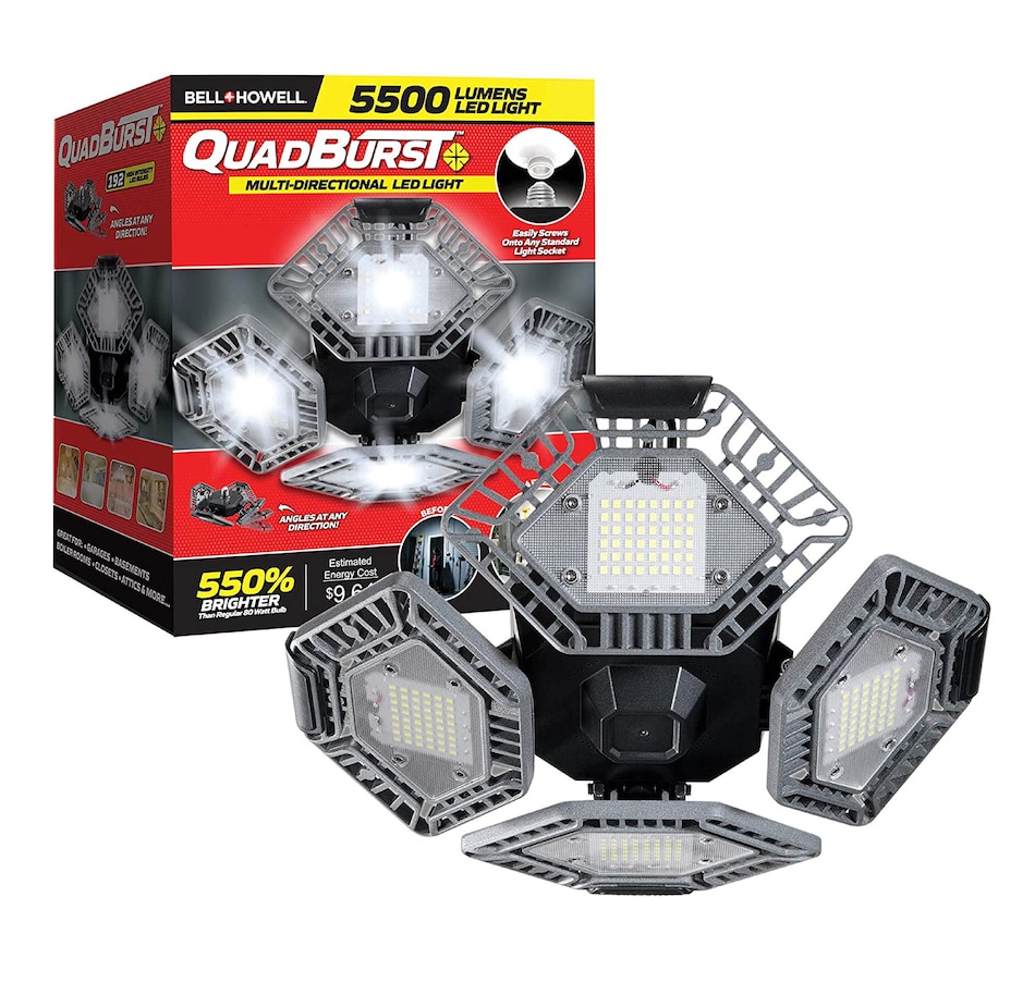 Image 119951_ALTMORE1.jpg, Product 119-951 / Price $39.99, Bell + Howell Quad Burst Multi-Directional LED Light from Bell + Howell on TSC.ca's Home & Garden department