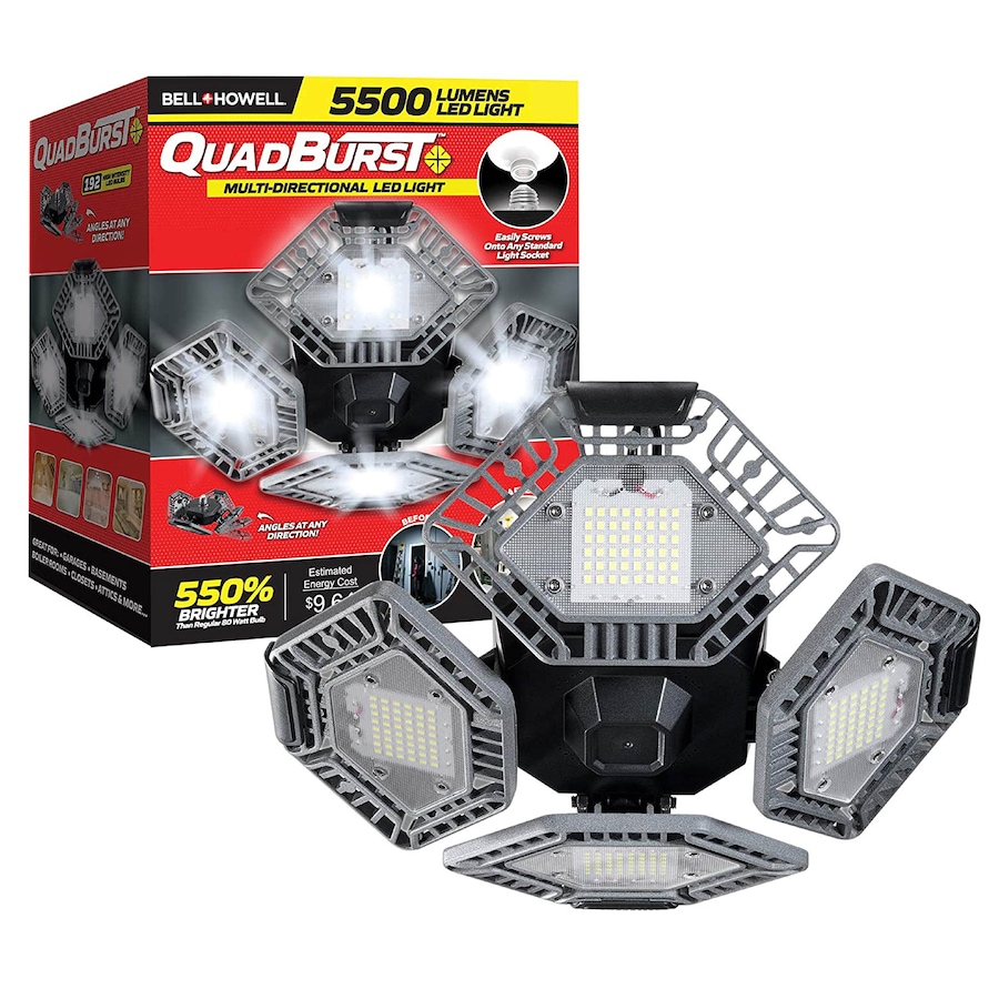 Image 119951_ALTMORE1.jpg, Product 119-951 / Price $39.99, Bell + Howell Quad Burst Multi-Directional LED Light from Bell + Howell on TSC.ca's Home & Garden department