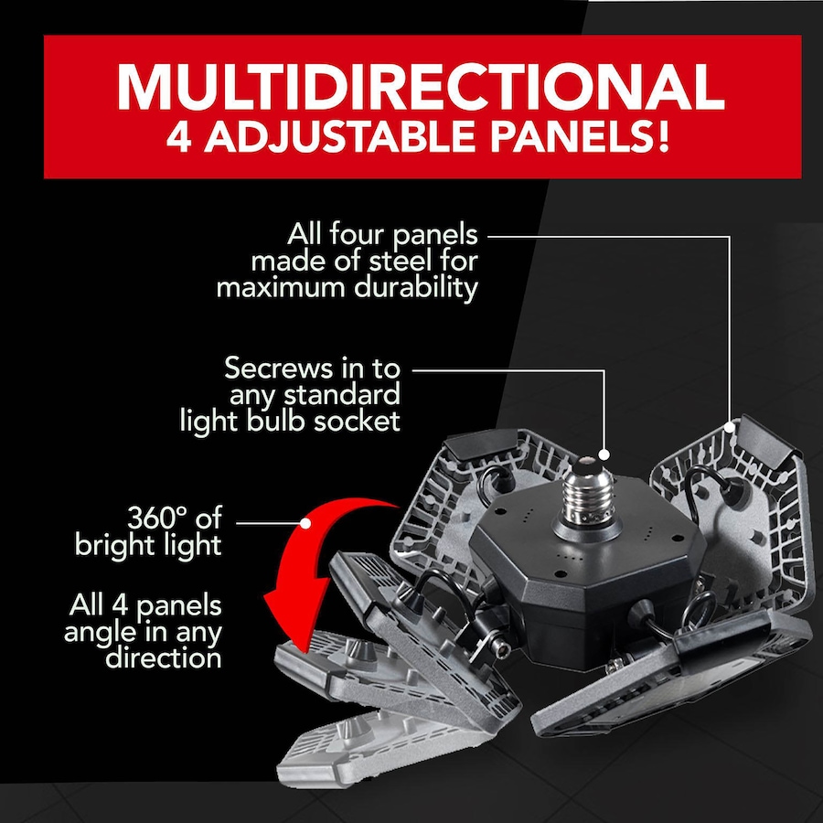 Image 119951_ALTMORE5.jpg, Product 119-951 / Price $39.99, Bell + Howell Quad Burst Multi-Directional LED Light from Bell + Howell on TSC.ca's Home & Garden department