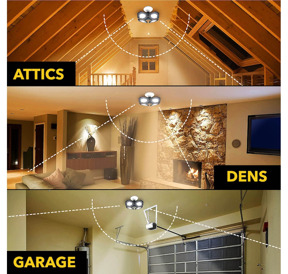 Image 119951_ALTMORE6.jpg, Product 119-951 / Price $39.99, Bell + Howell Quad Burst Multi-Directional LED Light from Bell + Howell on TSC.ca's Home & Garden department