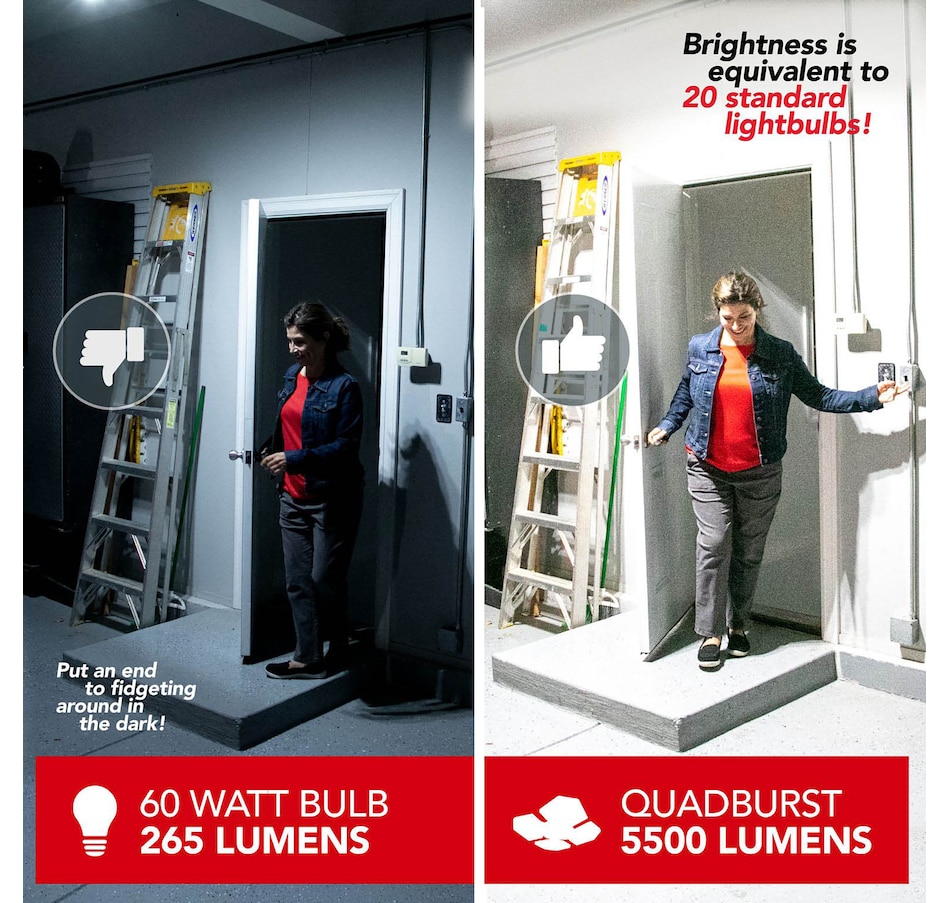 Image 119951_ALTMORE8.jpg, Product 119-951 / Price $39.99, Bell + Howell Quad Burst Multi-Directional LED Light from Bell + Howell on TSC.ca's Home & Garden department