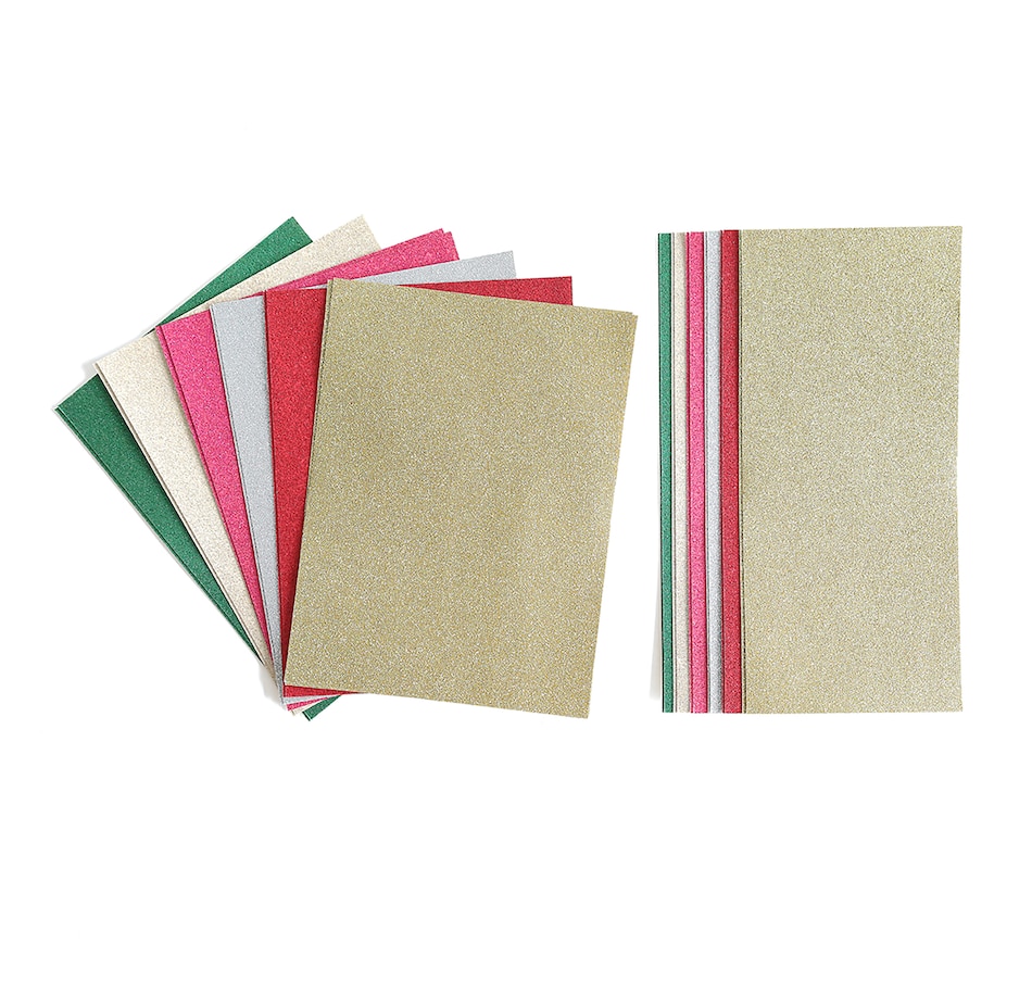 Image 119958.jpg, Product 119-958 / Price $49.99, Anna Griffin Luxury Glitter Cardstock (24 sheets) from Anna Griffin on TSC.ca's Home & Garden department