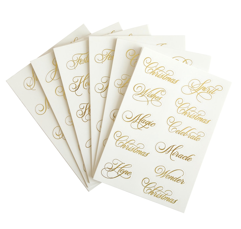 Image 119961_HL.jpg, Product 119-961 / Price $39.99, Anna Griffin Perfect Title Stickers from Anna Griffin on TSC.ca's Home & Garden department