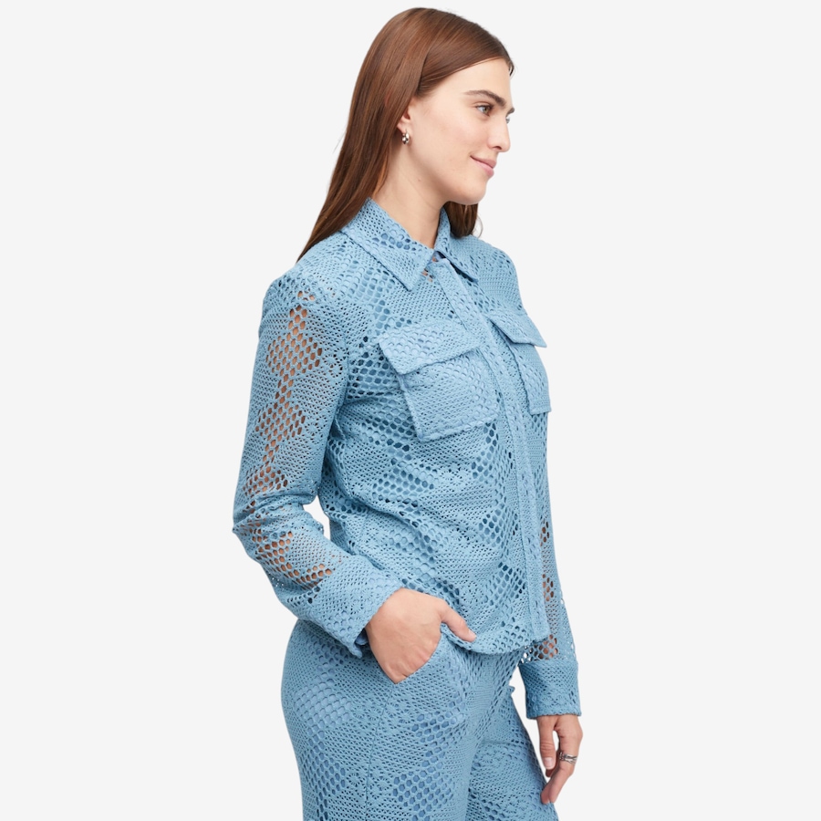 Image 120087_ALTMORE2.jpg, Product 120-087 / Price $79.88, Jhoan Sebastian Grey Summer Crochet Jacket from Jhoan Sebastian Grey on TSC.ca's Fashion department