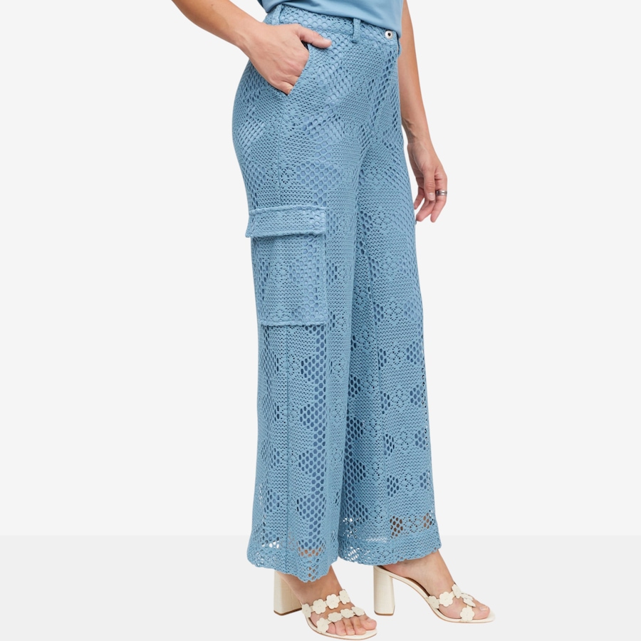 Image 120088_ALTMORE1.jpg, Product 120-088 / Price $49.88, Jhoan Sebastian Grey Summer Crochet Cargo Pant from Jhoan Sebastian Grey on TSC.ca's Fashion department