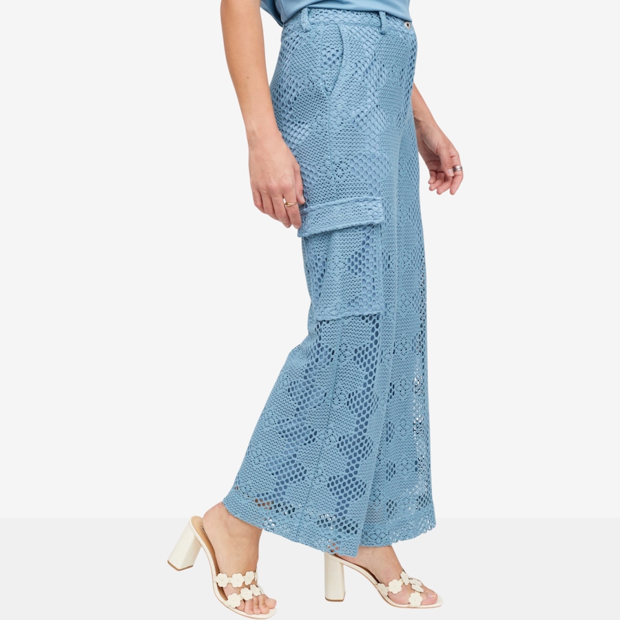 Image 120088_ALTMORE3.jpg, Product 120-088 / Price $49.88, Jhoan Sebastian Grey Summer Crochet Cargo Pant from Jhoan Sebastian Grey on TSC.ca's Fashion department
