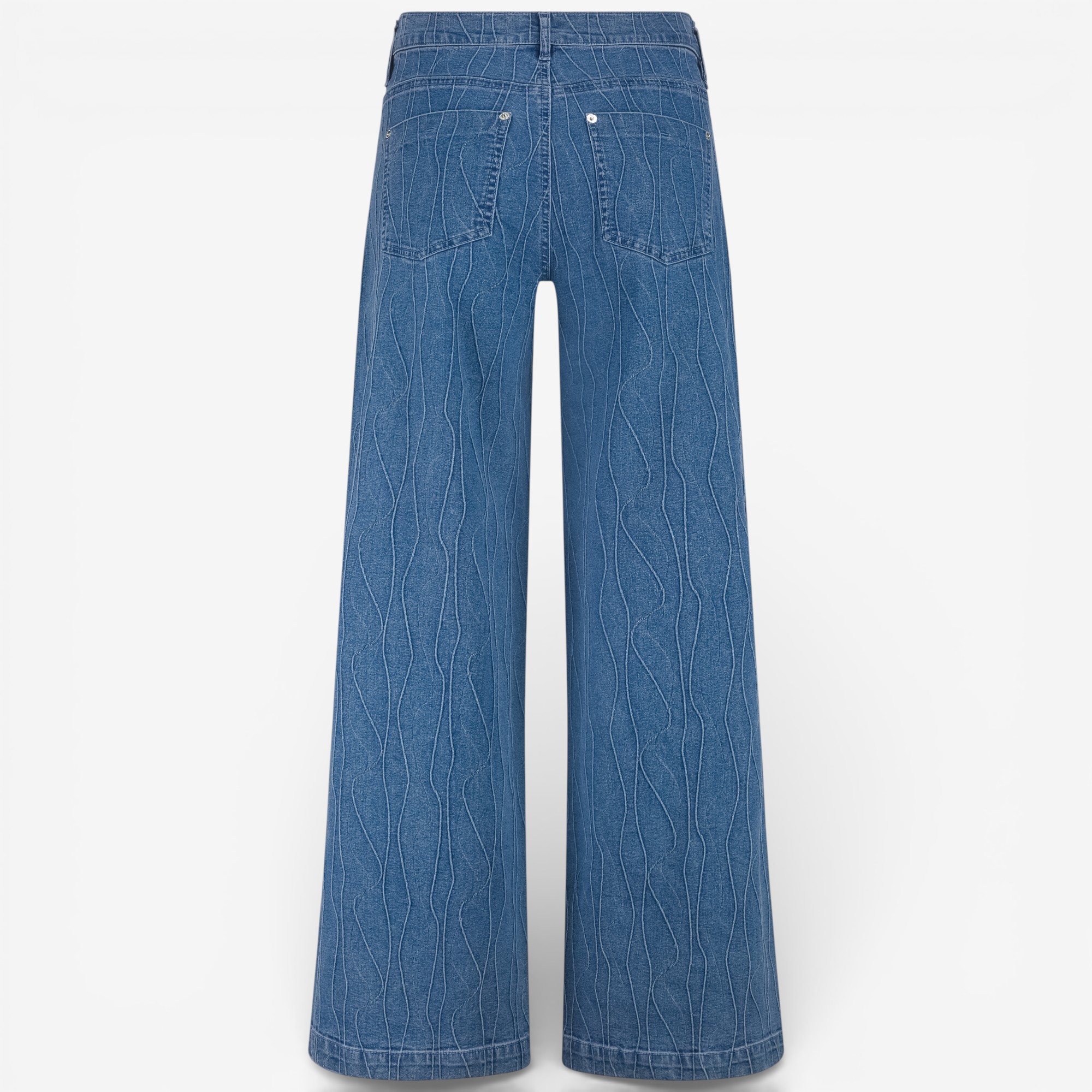 Tramontana Pintuck Denim Trousers - TSC.ca