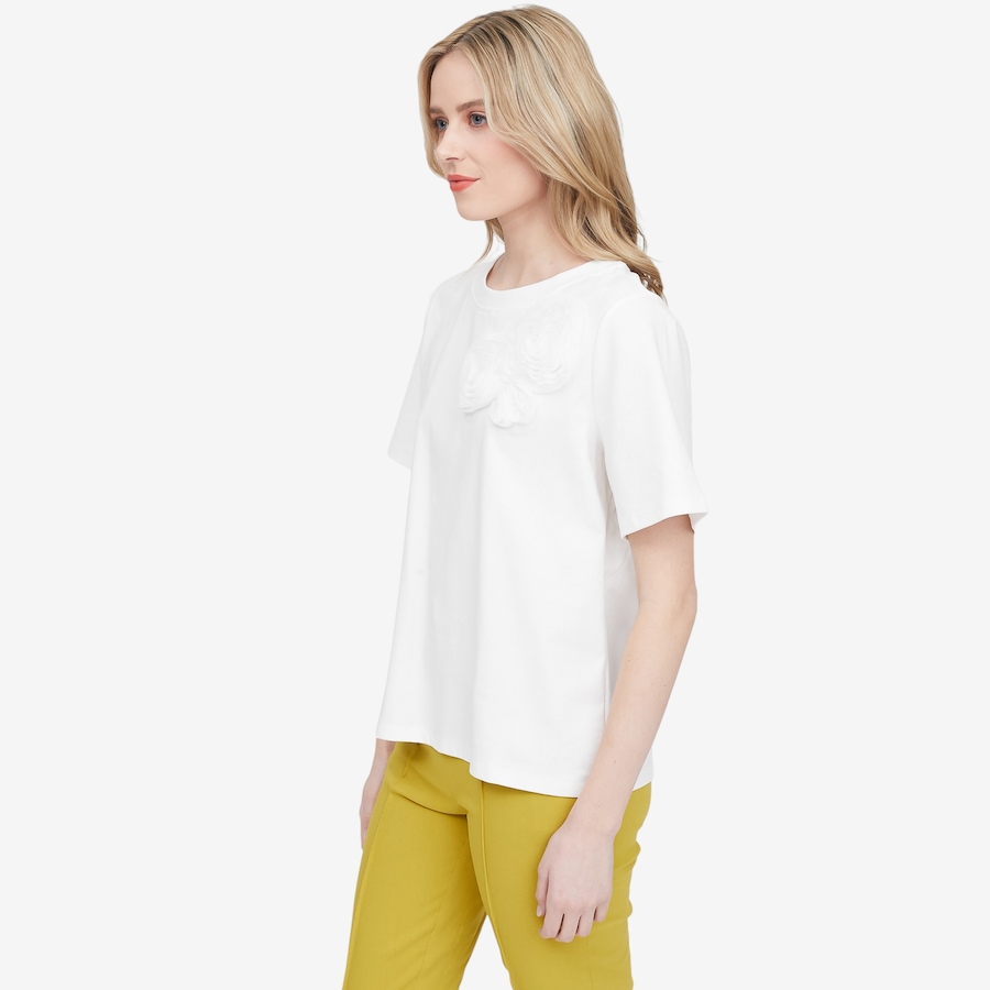 Image 120434_ALTMORE1.jpg, Product 120-434 / Price $44.88, Tramontana Flower Detail T-Shirt from Tramontana on TSC.ca's Fashion department