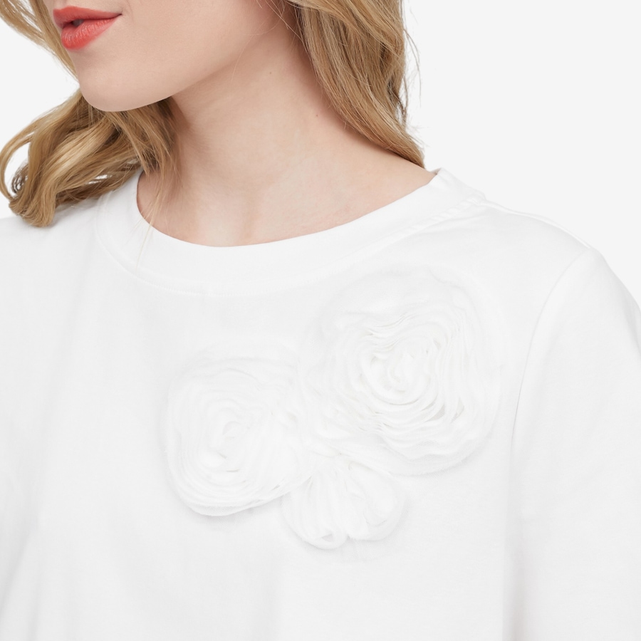 Image 120434_ALTMORE3.jpg, Product 120-434 / Price $44.88, Tramontana Flower Detail T-Shirt from Tramontana on TSC.ca's Fashion department