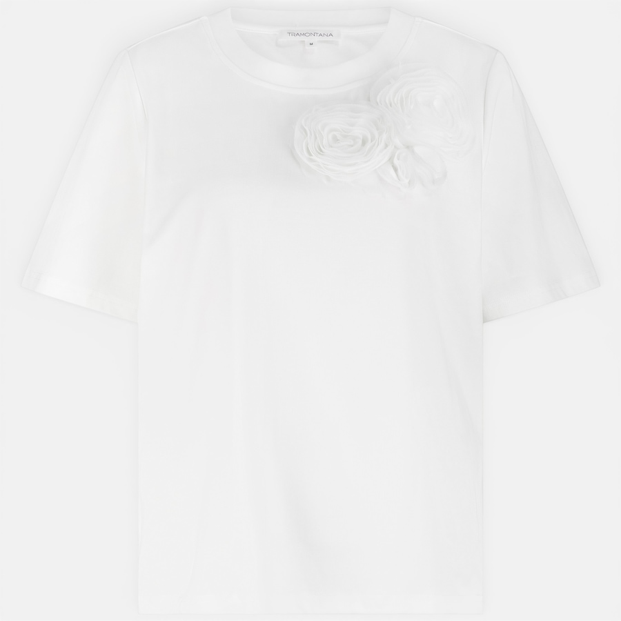Image 120434_ALTMORE6.jpg, Product 120-434 / Price $44.88, Tramontana Flower Detail T-Shirt from Tramontana on TSC.ca's Fashion department