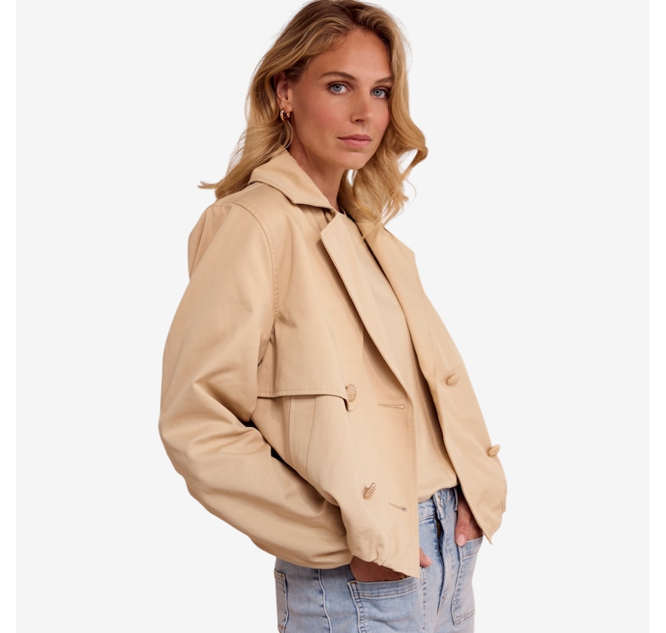 Image 120436_ALTMORE6.jpg, Product 120-436 / Price $177.00, Tramontana Short Trench Jacket from Tramontana on TSC.ca's Fashion department