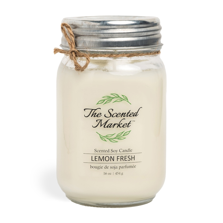 Image 120499_16OZ.jpg, Product 120-499 / Price $14.33, The Scented Market Signature Candles Lemon Fresh from The Scented Market on TSC.ca's Home & Garden department