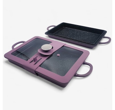 Curtis Stone 9" x 13" Baker Griddle and Grill Set