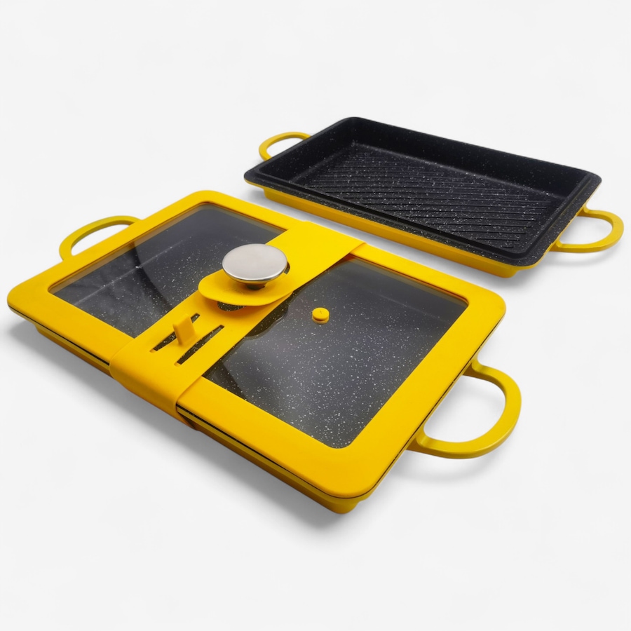 Image 120507_SFL.jpg, Product 120-507 / Price $89.99, Curtis Stone 9" x 13" Baker Griddle and Grill Set from Curtis Stone on TSC.ca's Kitchen department