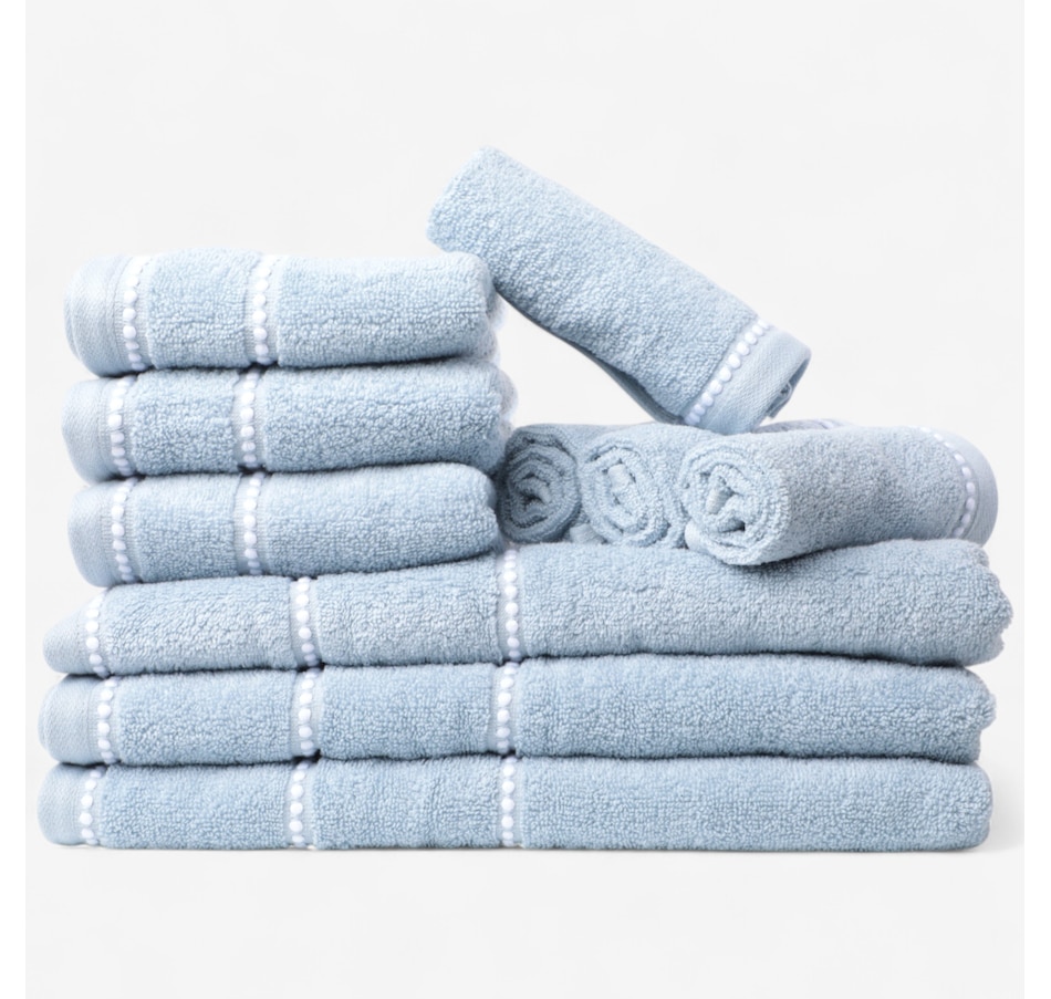 Image 120521_BLU.jpg, Product 120-521 / Price $52.00, Home Suite Essentials 10-Piece Towel Set from Home Suite on TSC.ca's Home & Garden department
