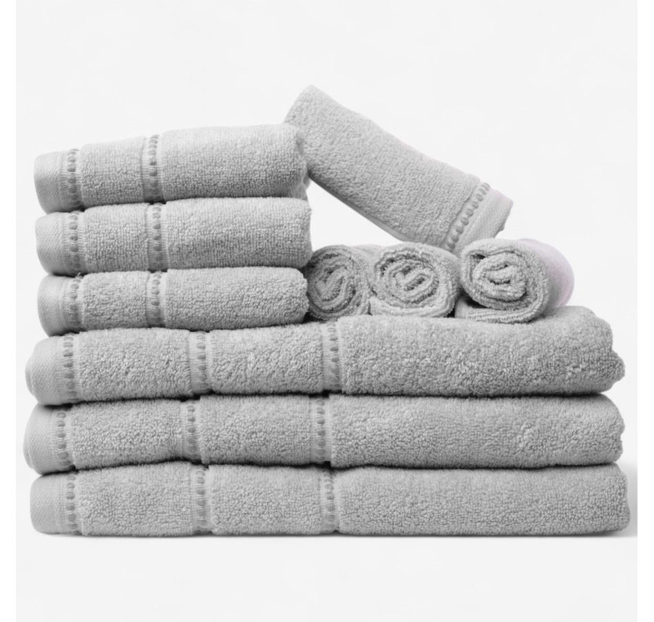 Image 120521_GRY.jpg, Product 120-521 / Price $52.00, Home Suite Essentials 10-Piece Towel Set from Home Suite on TSC.ca's Home & Garden department