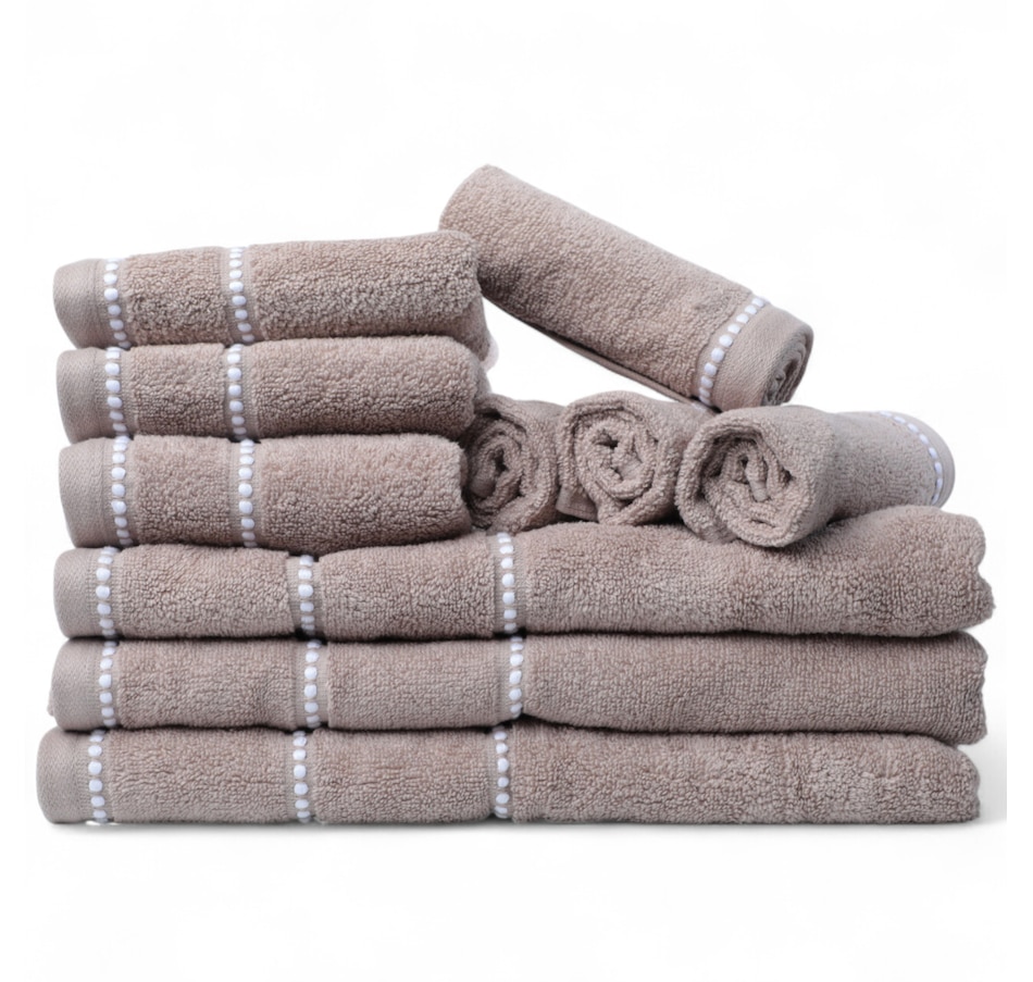 Image 120521_SAN.jpg, Product 120-521 / Price $52.00, Home Suite Essentials 10-Piece Towel Set from Home Suite on TSC.ca's Home & Garden department