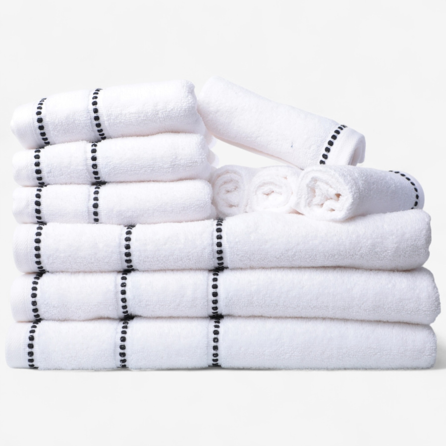 Image 120521_WHBK.jpg, Product 120-521 / Price $42.88, Home Suite Essentials 10-Piece Towel Set from Home Suite on TSC.ca's Home & Garden department