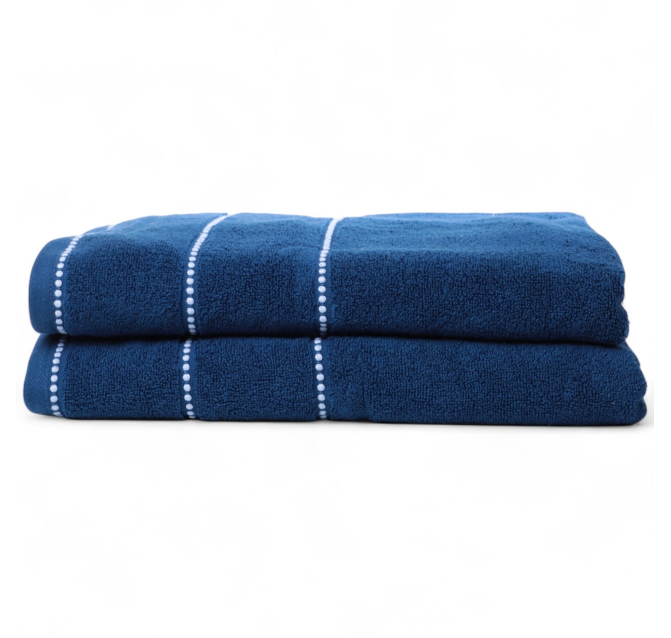 Image 120522_NVY.jpg, Product 120-522 / Price $49.99, Home Suite Bath Sheets (2-pack) from Home Suite on TSC.ca's Home & Garden department