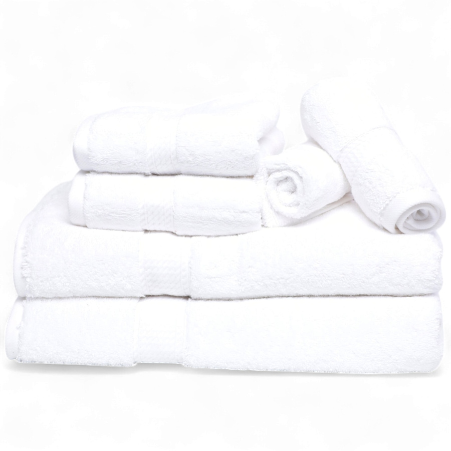 Image 120524_WHT.jpg, Product 120-524 / Price $69.99, Home Suite Luxury Egyptian Cotton 6-Piece Towel Set from Home Suite on TSC.ca's Home & Garden department