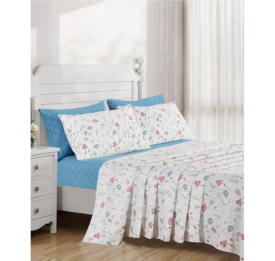 Image 120527_FRBLE.jpg, Product 120-527 / Price $119.99, Claro Living Home Sheet Set (2-pack) from Claro Living Home on TSC.ca's Home & Garden department