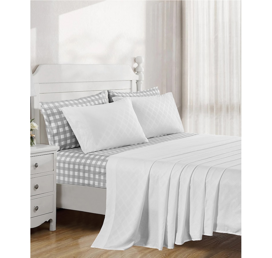 Image 120527_GINWE.jpg, Product 120-527 / Price $119.99, Claro Living Home Sheet Set (2-pack) from Claro Living Home on TSC.ca's Home & Garden department