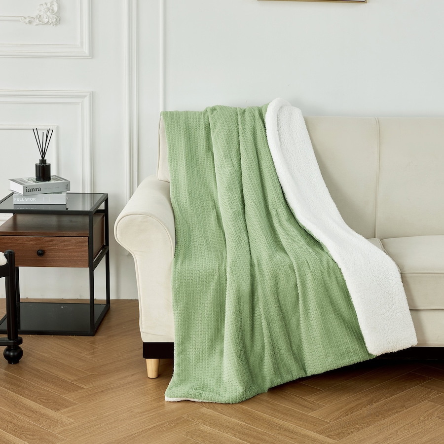Image 120530_SAG.jpg, Product 120-530 / Price $34.99, Claro Living Home Plush Throw from Claro Living Home on TSC.ca's Home & Garden department