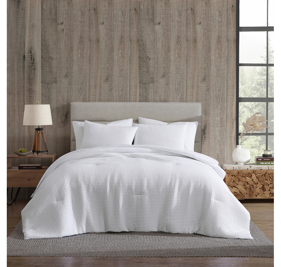 Image 120565_WHT.jpg, Product 120-565 / Price $49.99 - $69.99, Coleman Waffle Comforter Set from Coleman on TSC.ca's Home & Garden department