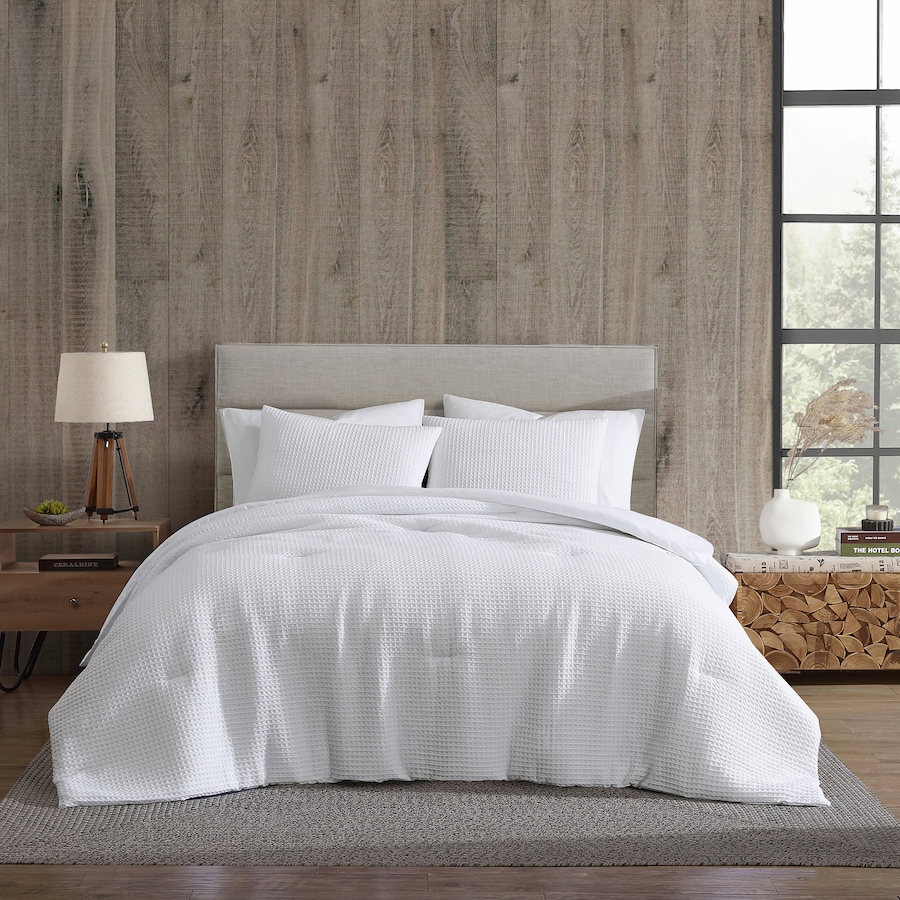 Image 120565_WHT.jpg, Product 120-565 / Price $69.99 - $89.99, Coleman Waffle Comforter Set from Coleman on TSC.ca's Home & Garden department