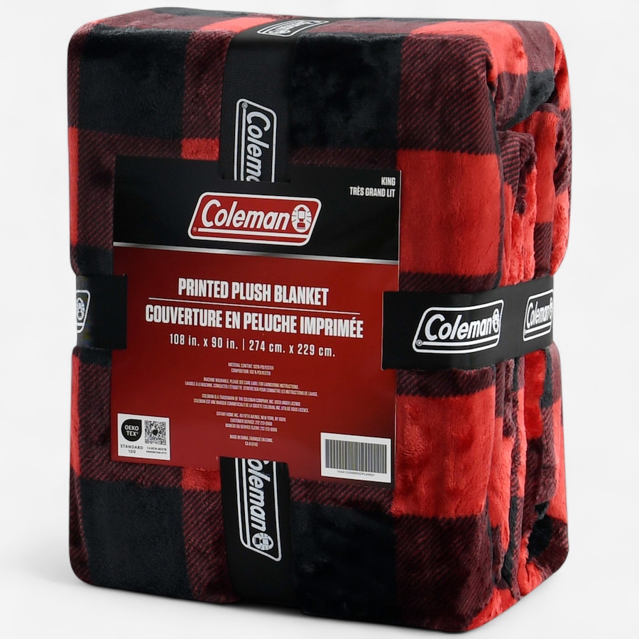 Image 120566_ALTMORE6.jpg, Product 120-566 / Price $39.88, Coleman Plaid Plush Blanket from Coleman on TSC.ca's Home & Garden department