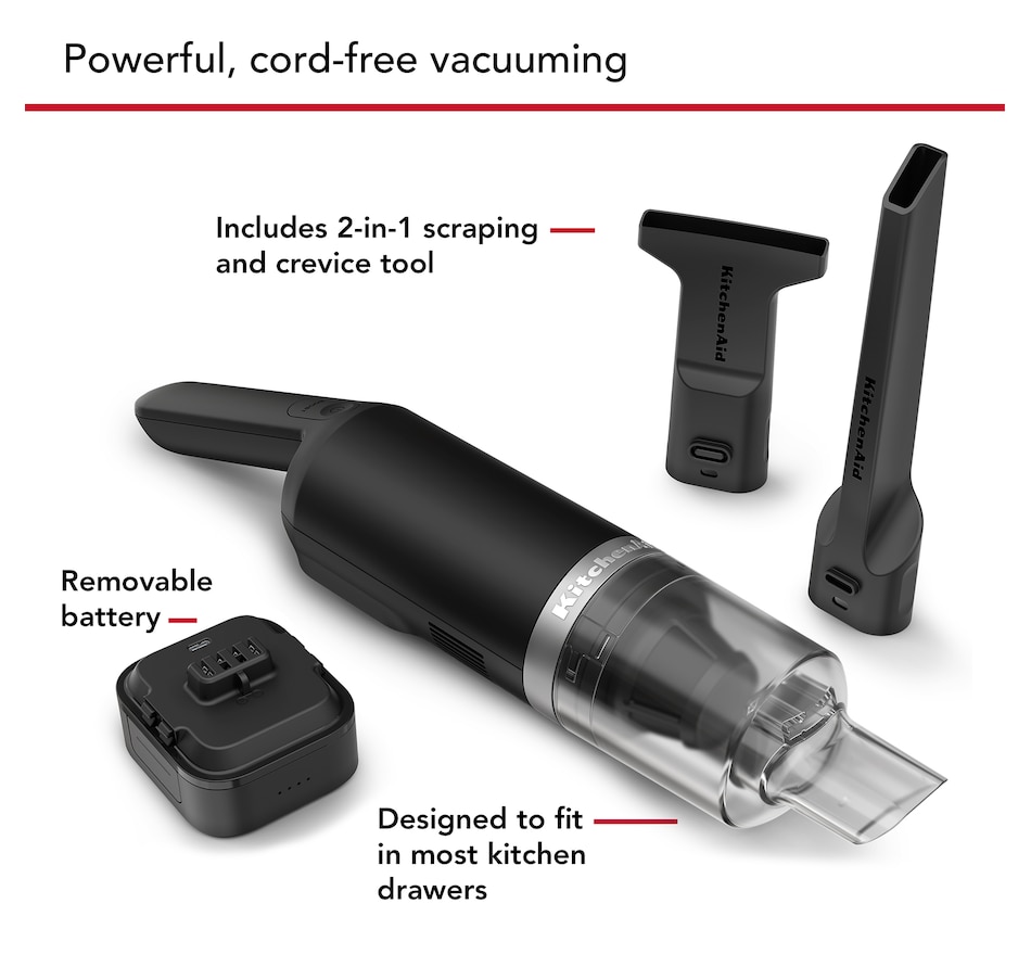 Image 120573_ALTMORE13.jpg, Product 120-573 / Price $109.99 - $129.99, KitchenAid Go Cordless Kitchen Vacuum from KitchenAid on TSC.ca's Home & Garden department