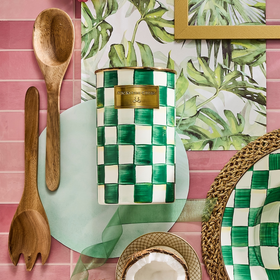 Image 120578_ALTMORE2.jpg, Product 120-578 / Price $150.00, MacKenzie-Childs Utensil Holder from MacKenzie Childs on TSC.ca's Kitchen department