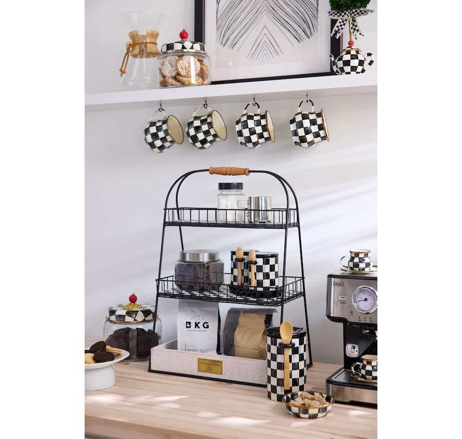 Image 120579_ALTMORE2.jpg, Product 120-579 / Price $86.00, MacKenzie-Childs Farmhouse Canister (set of 2) from MacKenzie Childs on TSC.ca's Kitchen department