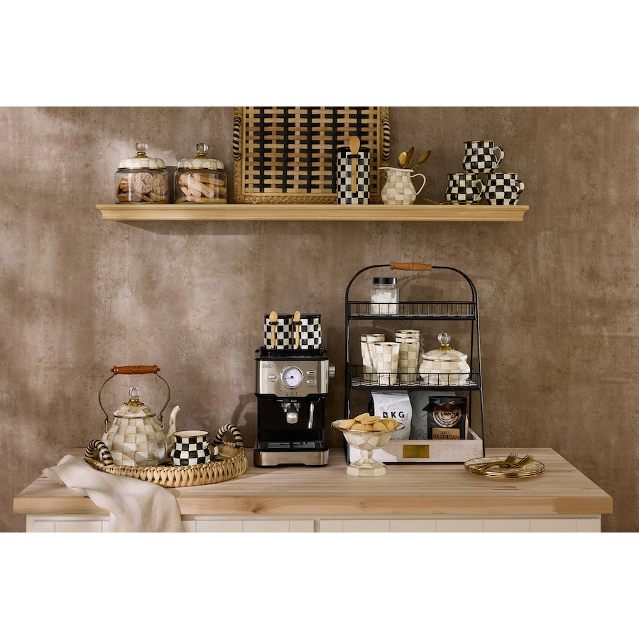 Image 120579_ALTMORE3.jpg, Product 120-579 / Price $86.00, MacKenzie-Childs Farmhouse Canister (set of 2) from MacKenzie Childs on TSC.ca's Kitchen department
