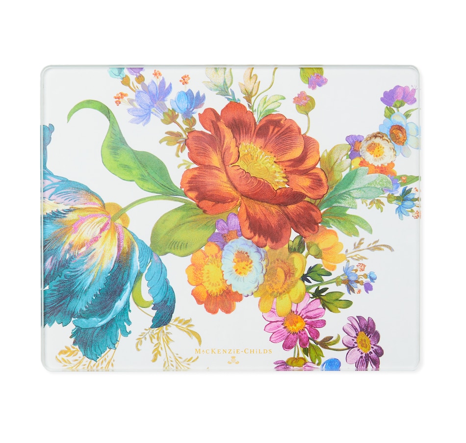 Image 120581_ALTMORE4.jpg, Product 120-581 / Price $86.00, MacKenzie-Childs Tempered Glass Cutting Board (set of 2) from MacKenzie Childs on TSC.ca's Kitchen department