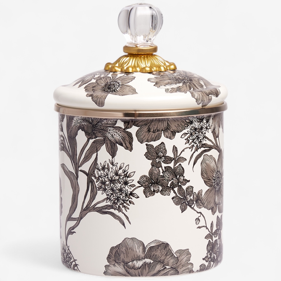 Image 120589_ALTMORE1.jpg, Product 120-589 / Price $470.00, MacKenzie-Childs Hand Decorated Enamel Canisters (set of 3) from MacKenzie Childs on TSC.ca's Kitchen department