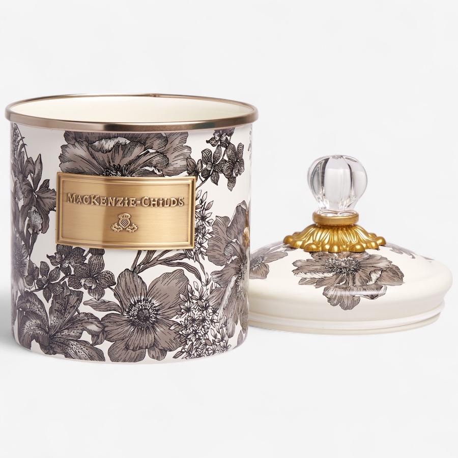 Image 120589_ALTMORE2.jpg, Product 120-589 / Price $470.00, MacKenzie-Childs Hand Decorated Enamel Canisters (set of 3) from MacKenzie Childs on TSC.ca's Kitchen department