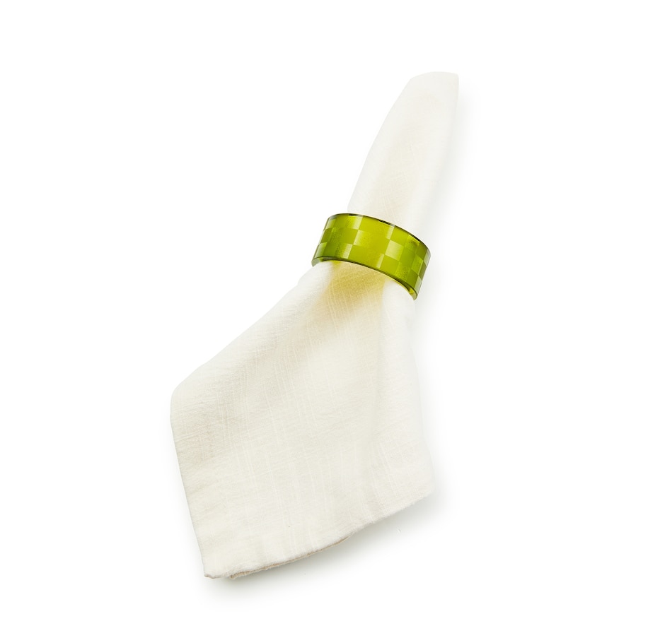 Image 120595_ALTMORE2.jpg, Product 120-595 / Price $129.00, MacKenzie-Childs napkin rings from MacKenzie Childs on TSC.ca's Kitchen department