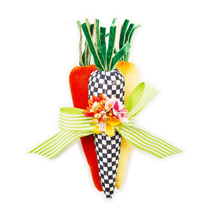 Image 120625.jpg, Product 120-625 / Price $39.88, MacKenzie-Childs Calico Carrot Bundle from MacKenzie Childs on TSC.ca's Home & Garden department