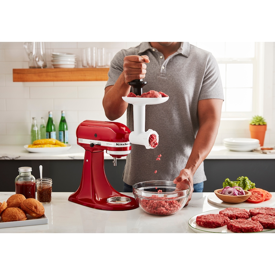 Image 120653_ALTMORE14.jpg, Product 120-653 / Price $169.99, KitchenAid Food Grinder and Fresh Prep Slicer/Shredder Attachment Bundle from KitchenAid on TSC.ca's Kitchen department