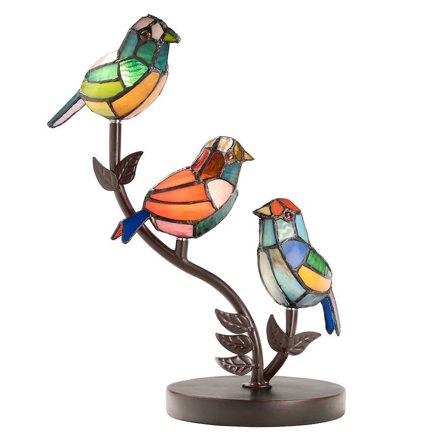 Image 120656.jpg, Product 120-656 / Price $299.99, Tiffany Style Birds on a Branch Accent Lamp from Tiffany Style Lighting on TSC.ca's Home & Garden department