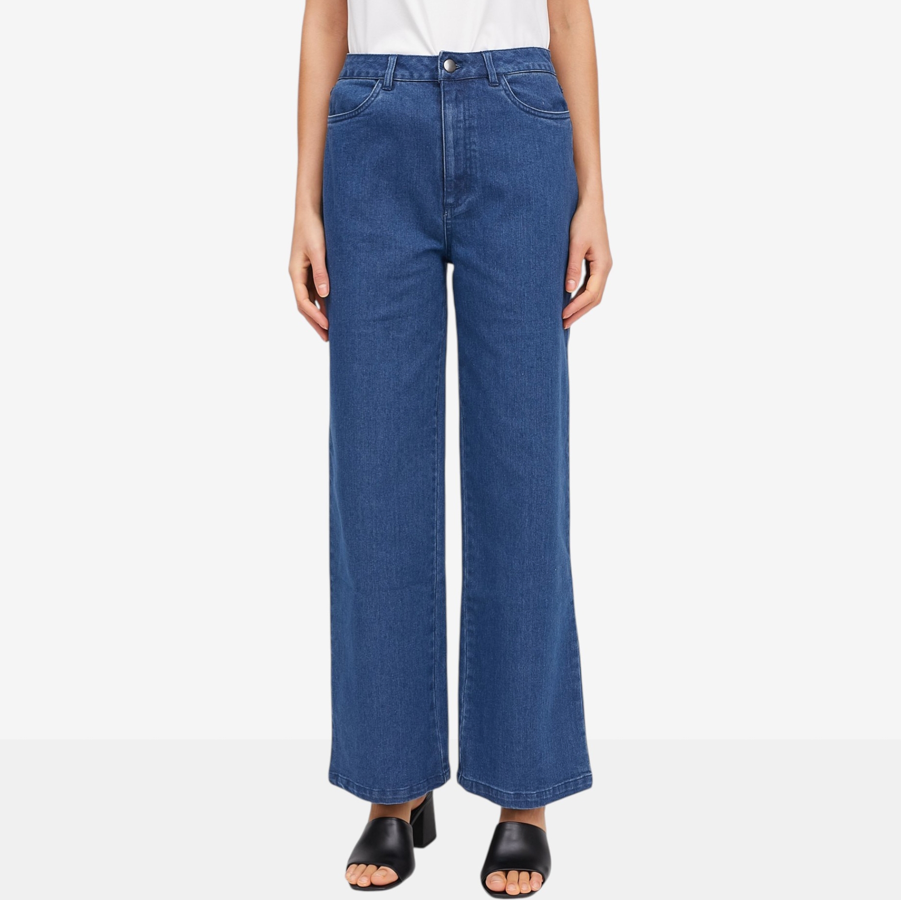 Guillaume Denim Wide Leg Jeans - TSC.ca