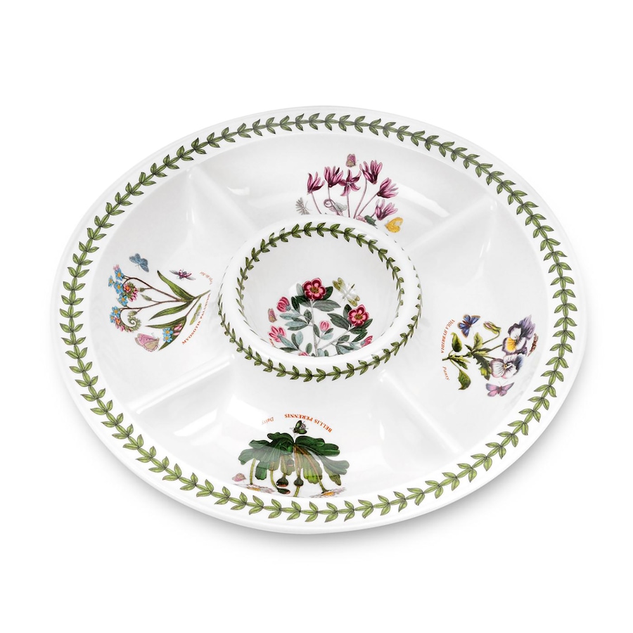 Image 120819.jpg, Product 120-819 / Price $84.99, Portmeirion Botanic Garden Chip and Dip from Portmeirion - Spode on TSC.ca's Kitchen department