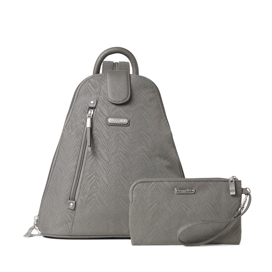 Image 120842_PEWZS.jpg, Product 120-842 / Price $49.33, Baggallini Metro Backpack with RFID Wristlet from Baggallini on TSC.ca's Fashion department
