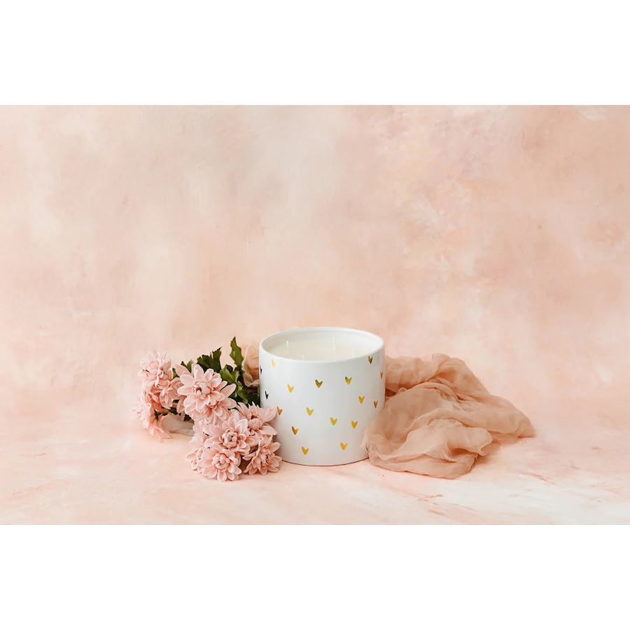 Image 120845.jpg, Product 120-845 / Price $89.99, The Scented Market Gold Heart 4-Wick Candle from The Scented Market on TSC.ca's Home & Garden department
