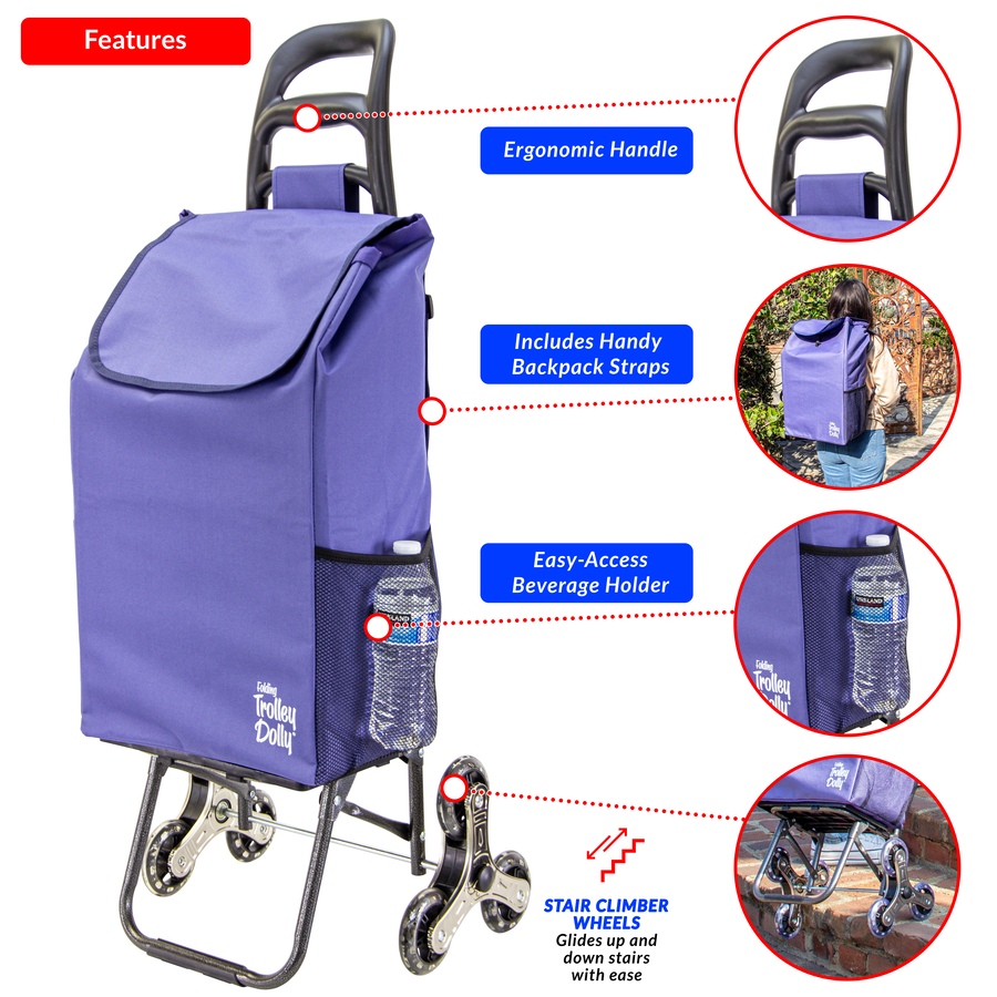 Image 120856_ALTMORE1.jpg, Product 120-856 / Price $19.33, dbest Stair Climber Trolley Dolly with Skate Wheels from dbest on TSC.ca's Home & Garden department