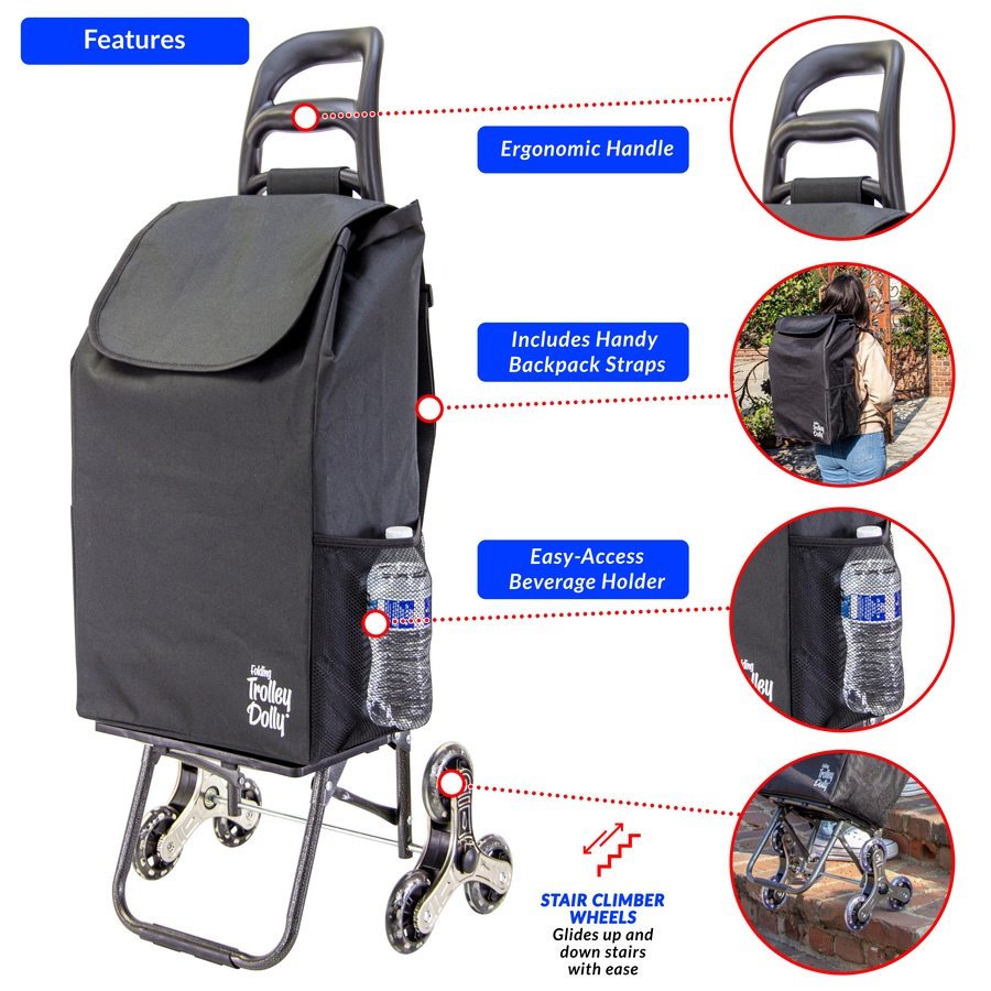 Image 120856_ALTMORE2.jpg, Product 120-856 / Price $19.33, dbest Stair Climber Trolley Dolly with Skate Wheels from dbest on TSC.ca's Home & Garden department