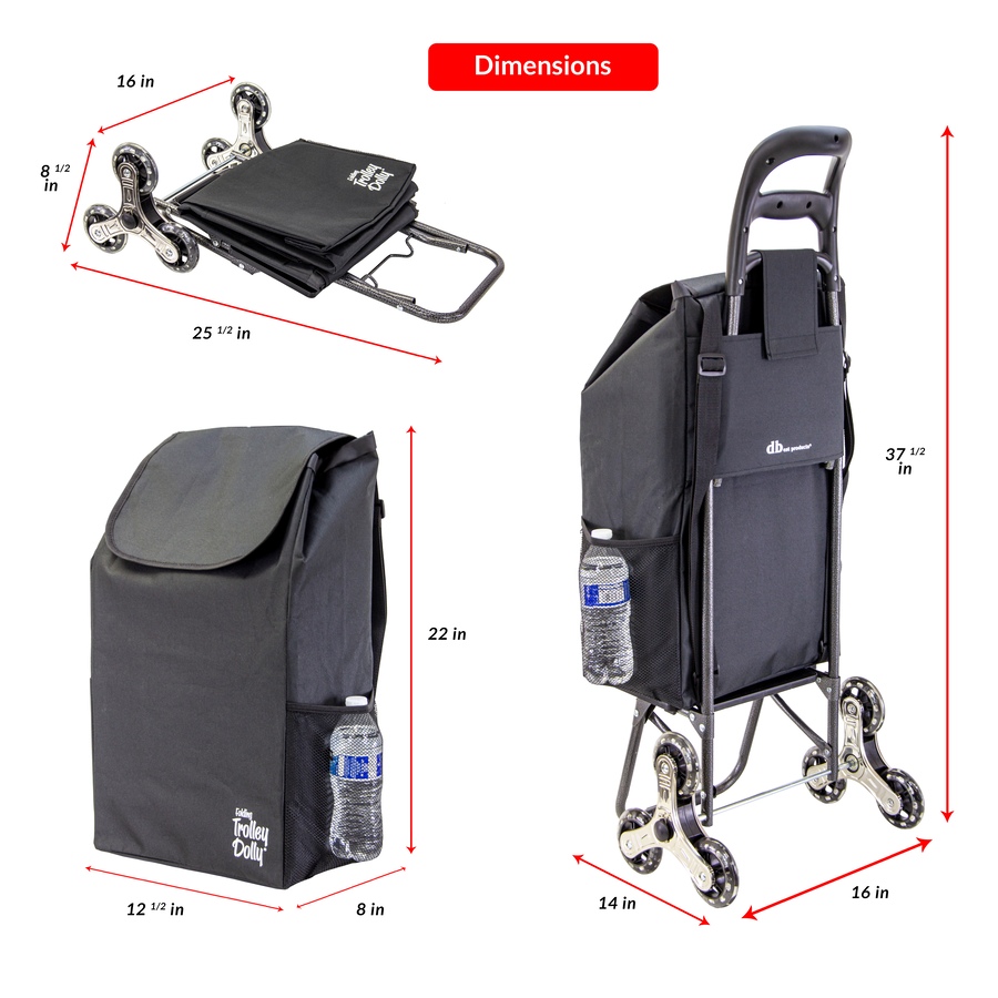 Image 120856_ALTMORE7.jpg, Product 120-856 / Price $19.33, dbest Stair Climber Trolley Dolly with Skate Wheels from dbest on TSC.ca's Home & Garden department