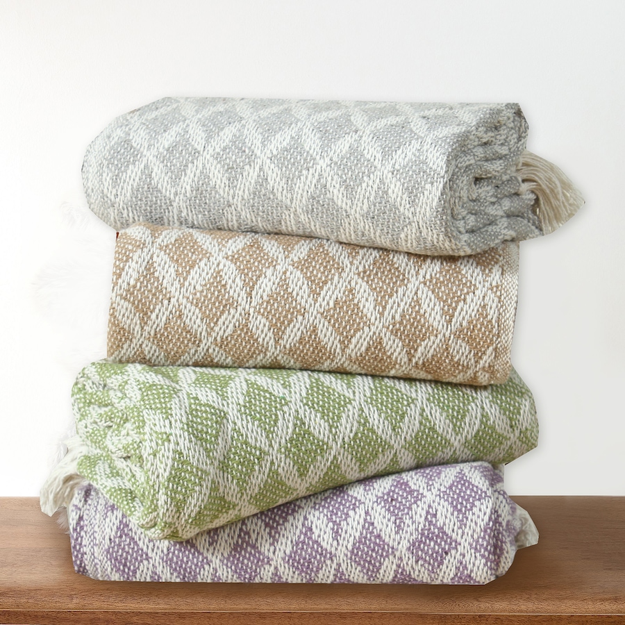 Image 120857_ALTMORE2.jpg, Product 120-857 / Price $16.88, Home Suite Cotton Poly Ogee Throw from Home Suite on TSC.ca's Home & Garden department